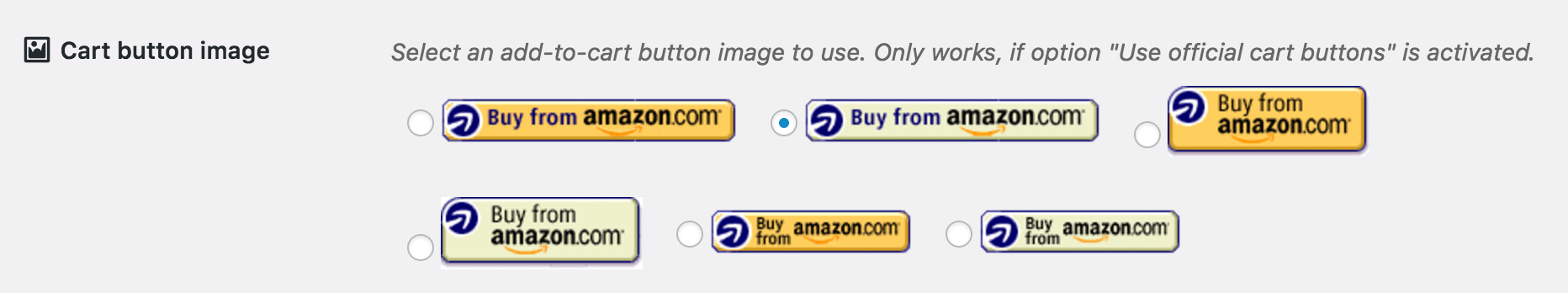 Select add-to-cart button image