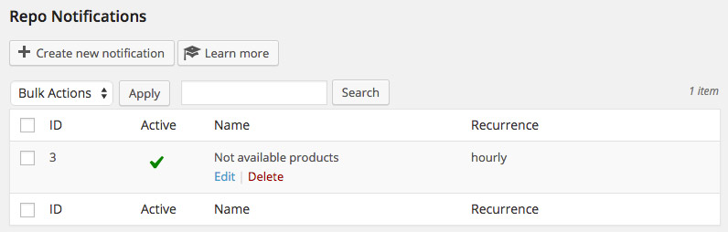 ASA 2 Notifications - Edit