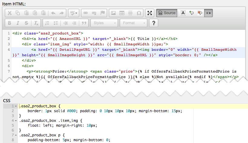 ASA 2 template example