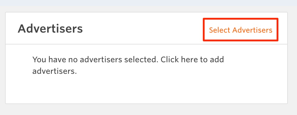 Awin select advertiser