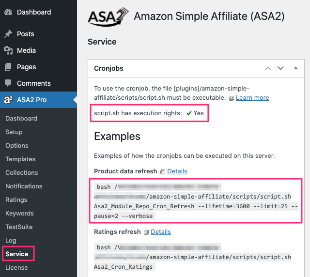 ASA2 cronjob infobox
