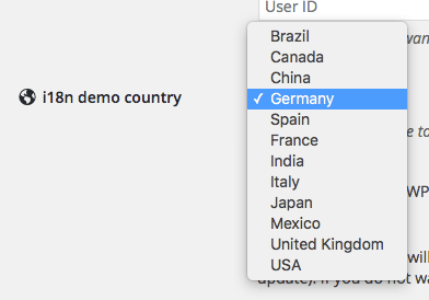 i18n demo country