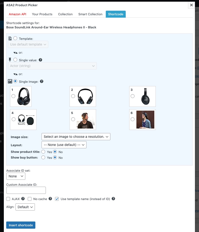 productpicker store search settings