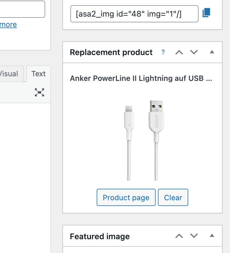 ASA2 product replacement metabox