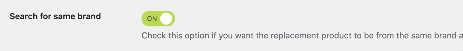 ASA2 product replacement option same brand