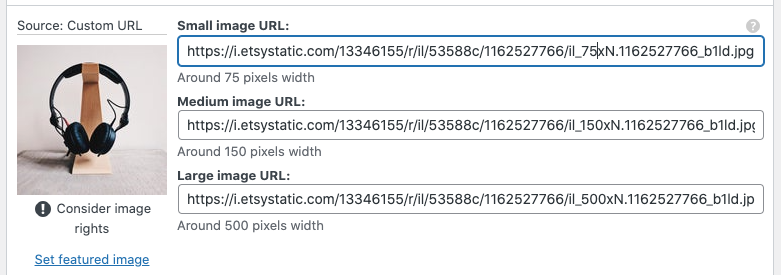 Add shop product image
