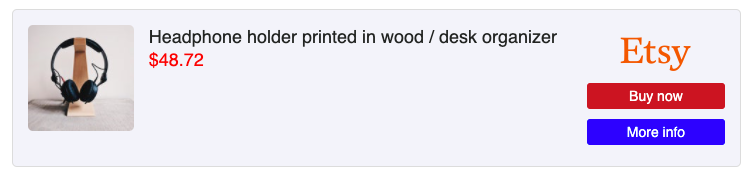 Product more info URL example