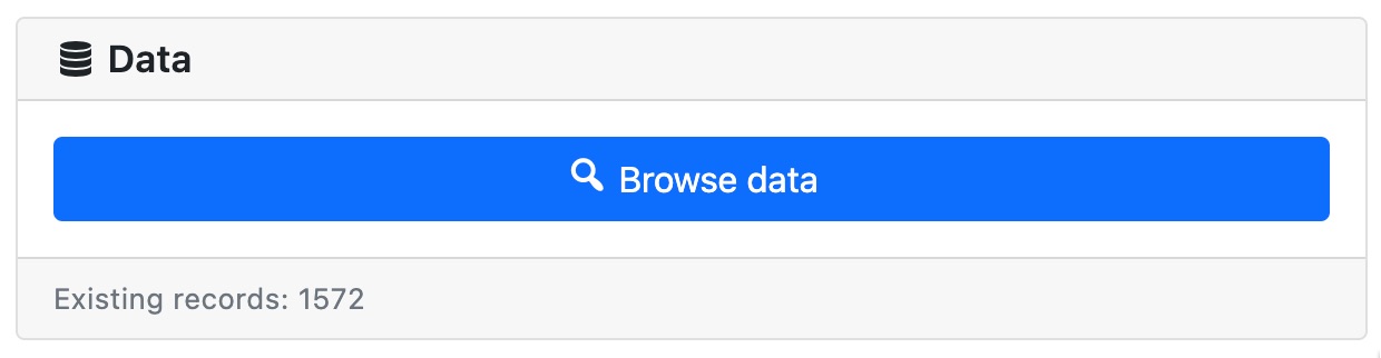 ASA2 Shop Data Browse Data